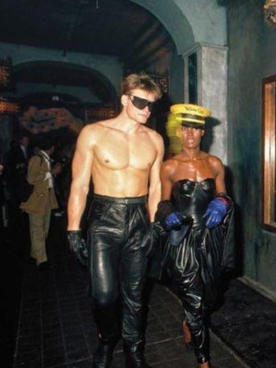 grace jones and dolph lundgren